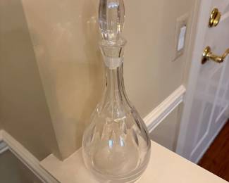 Crystal Decanter with Stopper 