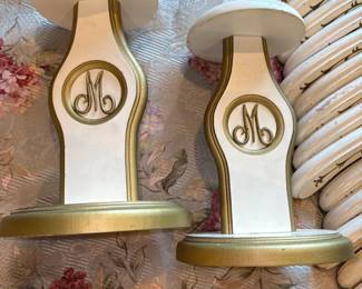 vintage art deco hat stands 
