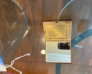 vintage Gold Compact 