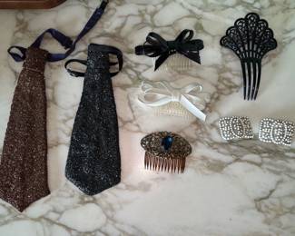 decoratives ties - combs- barrettes 