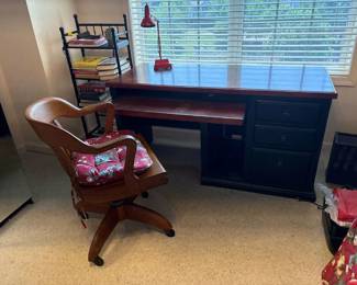 Raymour & Flanigan Office Desk & Swivel Chair 