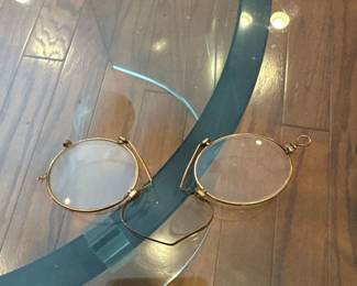 Antique Pinch Nez Eyeglasses 