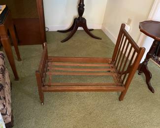 Antique doll bed