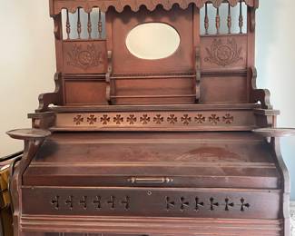 Old pump organ