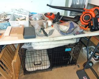 More dog storage and home tools