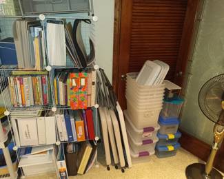 Crafting books and storage