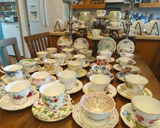 More teacups than the Mad Hatter