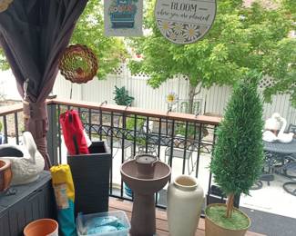 More yard decor