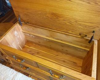 Cedar trunk