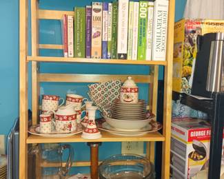 Cookbooks and christmas dishes