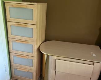 One Bedroom tall dresser and stunning double side dressers for the bedroom
