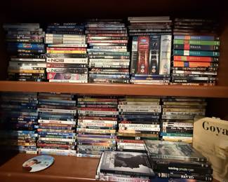 DVDs, Blu-Ray, Disney, Harry Potter, Marvel , DC