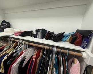 purses, wallets , clothing