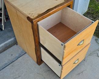 Hand made filing cabinet