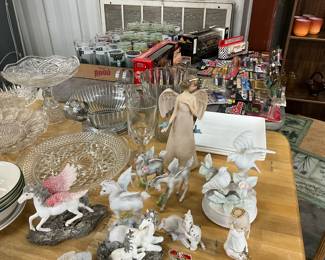 Assorted Horse, Unicorn & Pegasus Figurines