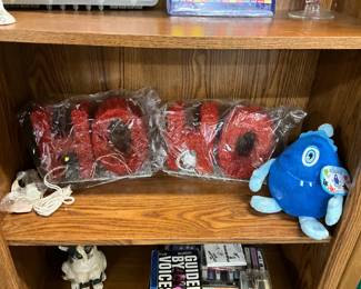 Lighted HO HO Christmas Decor - Bothersome Boris Plush from Annoying Monsters Series
