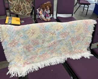 Multi-Colored Throw/Blanket