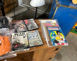 DVD's & Comic Books