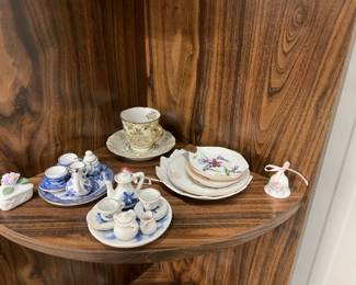 Trinket Box - Tea Sets - Decorative Plates - Bell - Cup & Saucer