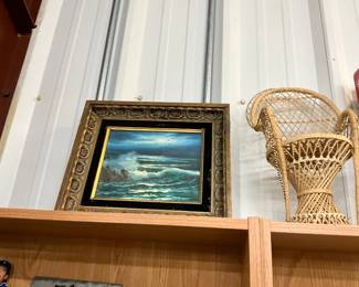 Framed Seascape Print