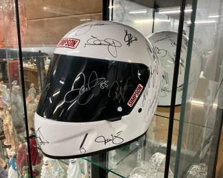 Signed Simpson/NASCAR Full Face Racing Helmet