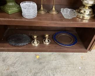 Silver Plated Trivet - FB Rogers Candlestick Holders - Decorative Plate