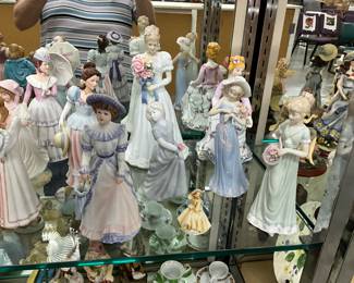 Assorted Figurines - Homco / Home Interiors & House of Lloyd