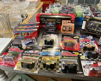 Assorted Die Cast Cars & Trucks