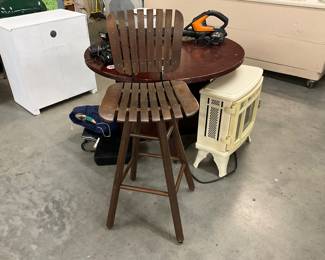 Wood Stool