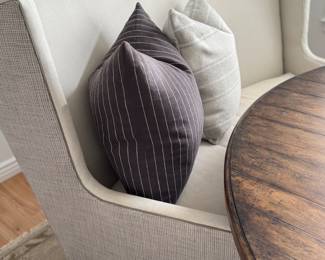 Banquette settee from Gatehouse. 2 available