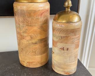 Wood canister set from Gatehouse