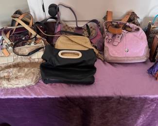 Nice selection of bags 