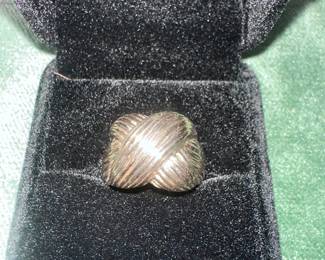 14K Cross Over Ring 
$400