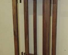 Mission Oak Clock
