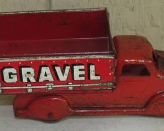 Marx Toys Gravel Truck