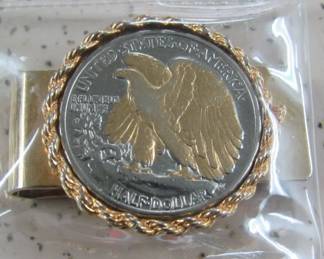 Half Dollar Money Clip