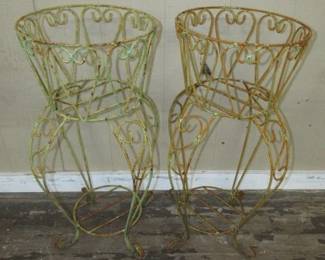 Iron Plant Stands