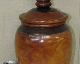Wood Jar