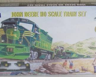 John Deere Electric Train Set
