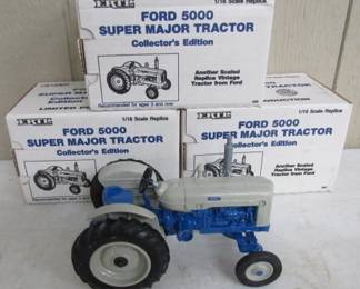 Die-Cast Ford 5000 Tractors 