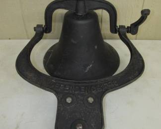Cast Iron Dinner Bell w/Yoke