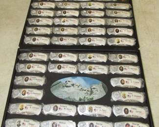 43 - Presidential Pocket Knives - Washington to Bush