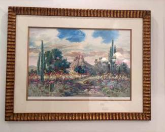 Leland Beaman Watercolor Dessert Blooms