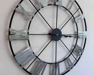 Metal Wall Clock