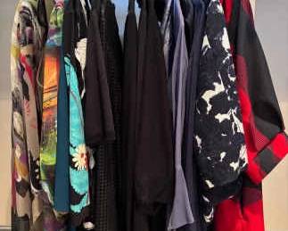 Flowing Womans Tops Jackets