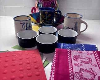 Colorful Handmade Cups,