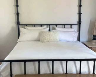 Iron 4 Post King Sized Bed