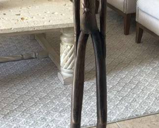 Female African Brown Figure