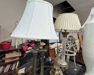 Bronze based lamp