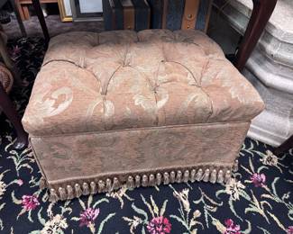 Gorgeous Ottoman w/ fringe